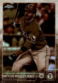 2015 Topps Chrome - Sepia Refractor #86 Mitch Moreland Front