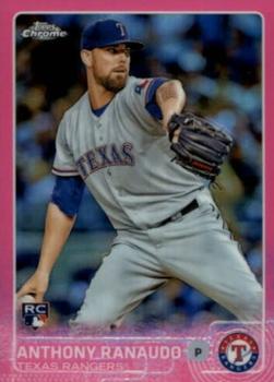 2015 Topps Chrome - Pink Refractor #15 Anthony Ranaudo Front