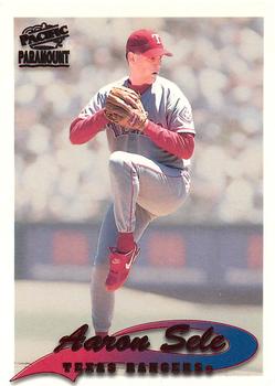 1999 Pacific Paramount - Red #239 Aaron Sele  Front