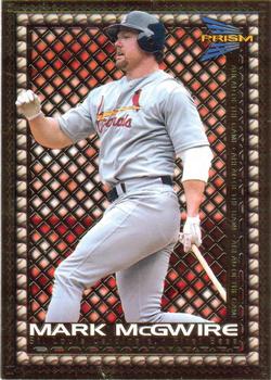 1999 Pacific Prism - Ahead of the Game #16 Mark McGwire  Front