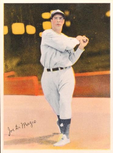 1936 R312 National Chicle Pastels #NNO Joe DiMaggio Front