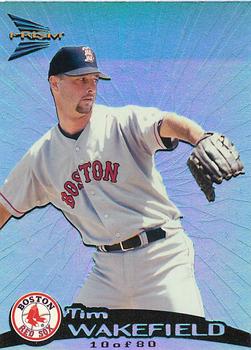1999 Pacific Prism - Holographic Blue #26 Tim Wakefield  Front