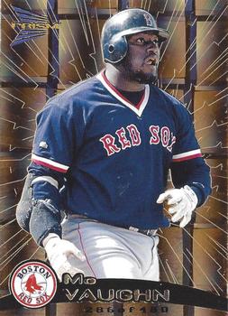 1999 Pacific Prism - Holographic Gold #25 Mo Vaughn  Front