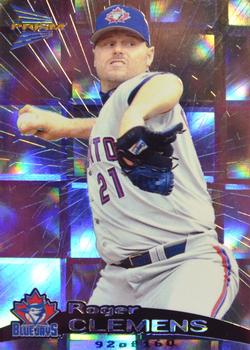 1999 Pacific Prism - Holographic Mirror #147 Roger Clemens  Front
