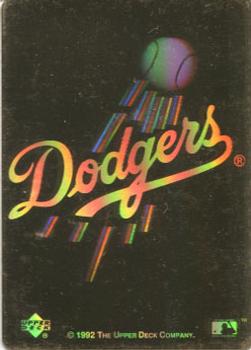 1992 Upper Deck - Team Logo Holograms #NNO Los Angeles Dodgers Front