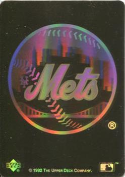 1992 Upper Deck - Team Logo Holograms #NNO New York Mets Front
