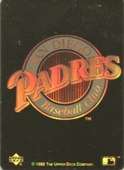 1992 Upper Deck - Team Logo Holograms #NNO San Diego Padres Front