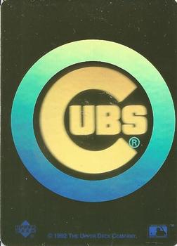1992 Upper Deck - Team Logo Holograms #NNO Chicago Cubs Front