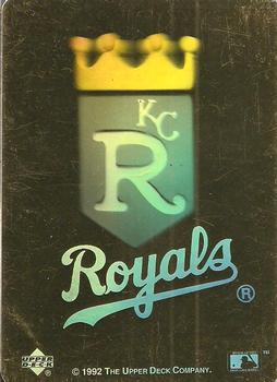 1992 Upper Deck - Team Logo Holograms #NNO Kansas City Royals Front