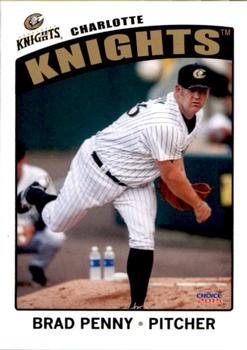 2015 Choice Charlotte Knights #15 Brad Penny Front