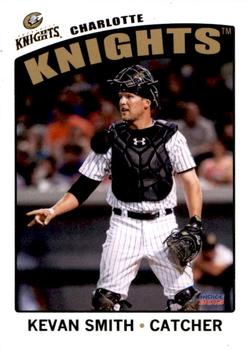 2015 Choice Charlotte Knights #20 Kevan Smith Front