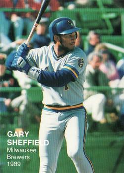 1989 Pacific Cards & Comics Rookies Superstars Two (unlicensed) #2 Gary Sheffield Front