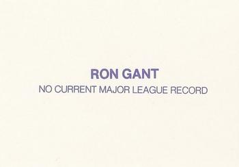 1989 Sun Ray Stars (unlicensed) #NNO Ron Gant Back