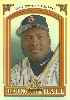 1998 Leaf - Heading for the Hall #9 Tony Gwynn Front