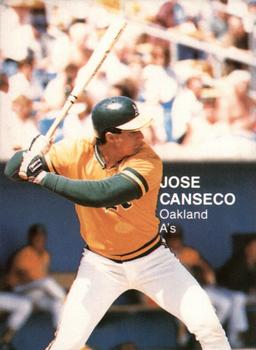 1988 Baseball's Best Photos (unlicensed) #13 Jose Canseco Front