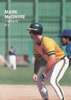 1988 Baseball's Best Photos (unlicensed) #20 Mark McGwire Front