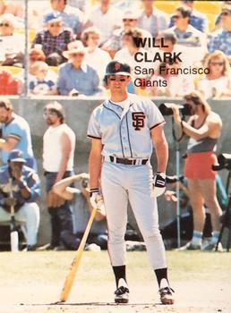 1988 Baseball's Best Photos (unlicensed) #25 Will Clark Front