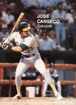 1988 Baseball's Best Photos (unlicensed) #35 Jose Canseco Front