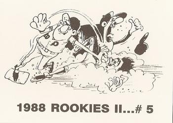 1988 Rookies II (unlicensed) #5 Sil Campusano Back