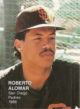 1988 Rookies II (unlicensed) #17 Roberto Alomar Front