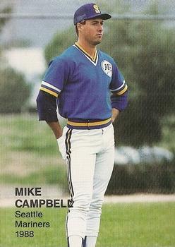 1988 Rookies II (unlicensed) #21 Mike Campbell Front