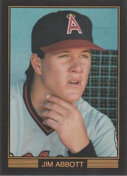 1989 Collector's Choice (unlicensed) #4 Jim Abbott Front