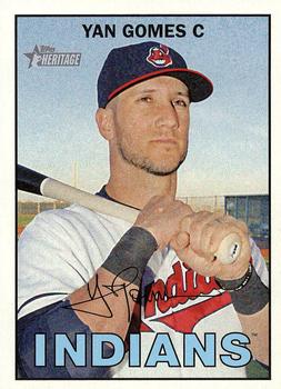2016 Topps Heritage #15 Yan Gomes Front