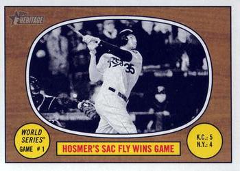 2016 Topps Heritage #151 Hosmer's Sac Fly Wins Game Front
