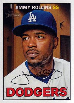 2016 Topps Heritage #191 Jimmy Rollins Front
