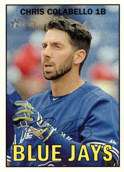 2016 Topps Heritage #202 Chris Colabello Front