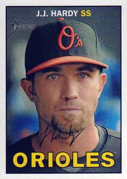 2016 Topps Heritage #212 J.J. Hardy Front