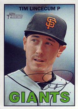 2016 Topps Heritage #231 Tim Lincecum Front