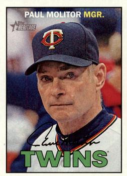 2016 Topps Heritage #269 Paul Molitor Front
