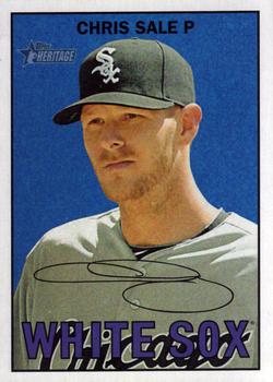 2016 Topps Heritage #310 Chris Sale Front