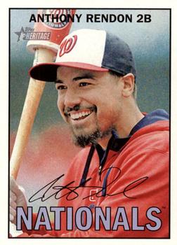 2016 Topps Heritage #324 Anthony Rendon Front
