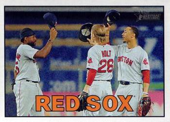 2016 Topps Heritage #342 Boston Red Sox Front