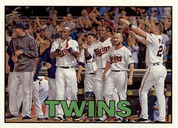2016 Topps Heritage #350 Minnesota Twins Front
