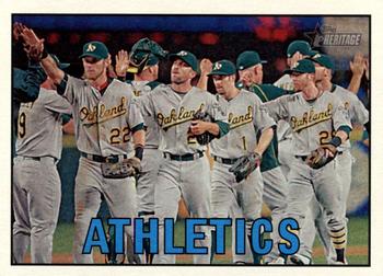 2016 Topps Heritage #353 Oakland Athletics Front