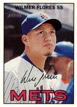2016 Topps Heritage #398 Wilmer Flores Front