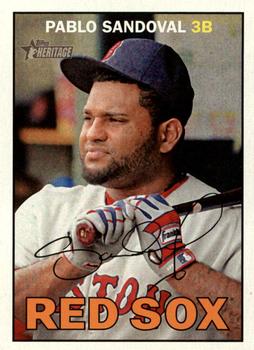 2016 Topps Heritage #409 Pablo Sandoval Front