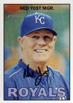 2016 Topps Heritage #422 Ned Yost Front