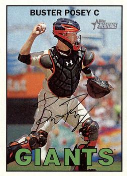 2016 Topps Heritage #460 Buster Posey Front