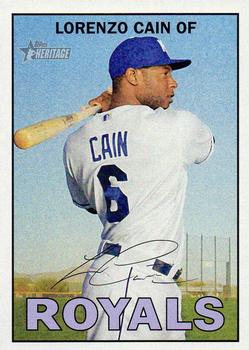 2016 Topps Heritage #479 Lorenzo Cain Front