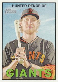 2016 Topps Heritage #200 Hunter Pence Front
