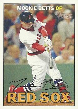 2016 Topps Heritage #469 Mookie Betts Front