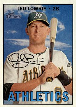 2016 Topps Heritage #527 Jed Lowrie Front