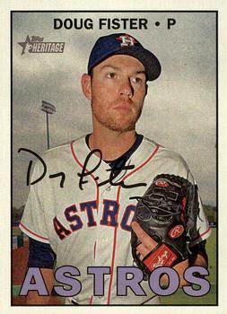 2016 Topps Heritage #572 Doug Fister Front