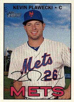 2016 Topps Heritage #671 Kevin Plawecki Front