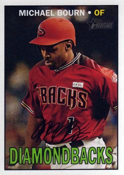 2016 Topps Heritage #677 Michael Bourn Front