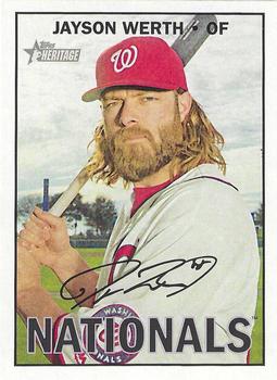 2016 Topps Heritage #518 Jayson Werth Front